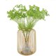 thumbnail image 1 of Xiao Hua Arbustos de milenrama artificiales de vinilo, ideales para decoración de interiores y exteriores (80 cm, verde), 1 of 5