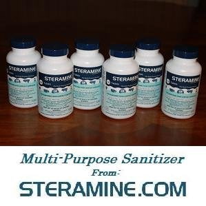 Steramine Sanitizer Tablets Sold as: Box