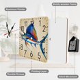 thumbnail image 6 of Colorful Sailfish Art Print Wall Clock Silent Non-Ticking For Home Office Decor, Decorative Clock Art, 6 of 7