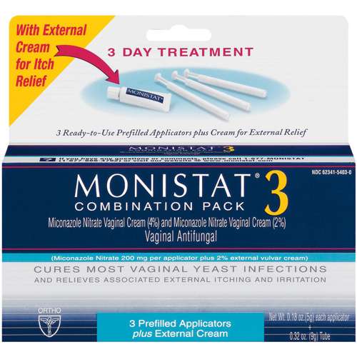 Monistat 3Day Yeast Infection Treatment
