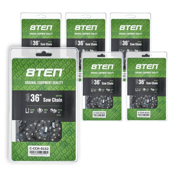 Ripping Chainsaw Chain 36 inch .063 3/8 115DL for Poulan Husqvarna Dolmar 6 Pack 810-CCC2374H