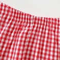thumbnail image 6 of Cethrio Girls Casual Outfit Sets, Short Sleeve Fashion 2 Piece T-shirts and Shorts Sets Red Size 1-2T, 6 of 6