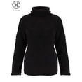 thumbnail image 5 of Luxtrada Women’s Long Sleeves Turtleneck Fleece Sweater Oversized Loose Fitting Sweatshirt Thermal Top Warm, 5 of 7