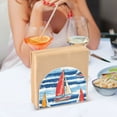 thumbnail image 3 of Yayeee Napkin Holder for Table Kitchen Paper Tissue Organization, Red Sailboats, 3 of 8