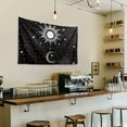 thumbnail image 4 of SEANATIVE Galaxy Star Moon Tapestry Wall Hanging Small Tapestry for Living Room Decorative Wall Tapestry for Bedroom Small Wall Hanging Tapestry Dining Room Gfits, 4 of 6