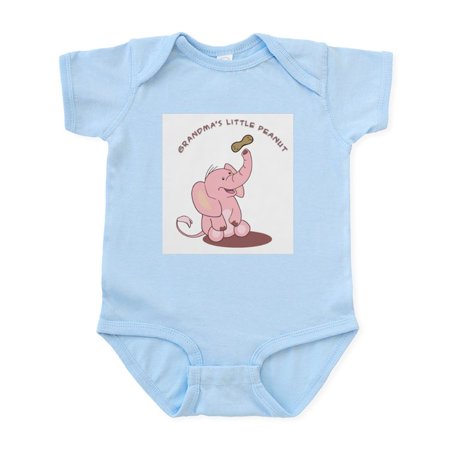 

CafePress - Grandma s Little Peanut Infant Bodysuit - Baby Light Bodysuit Size Newborn - 24 Months