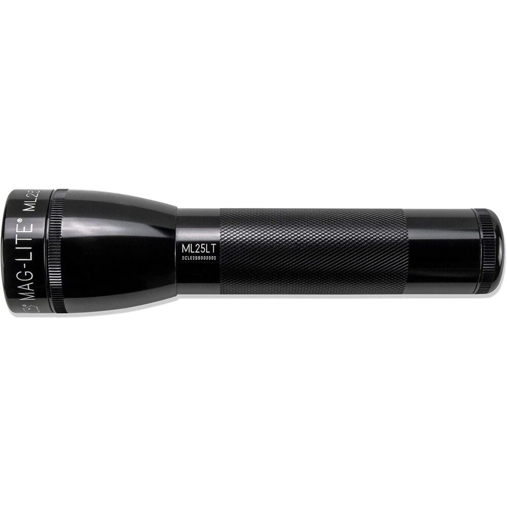 MAG-Lite High-Intensity Adjustable Flashlight, Ml-6 6D-Cell, Black