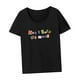 thumbnail image 5 of Camiseta de verano para mujer, camisetas elegantes de verano para viajes, deportes, viajes, regalo para mujeres SG, 5 of 7