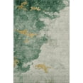 thumbnail image 2 of Addison Rugs Mayfield Premium Machine Washable Transitional Abstract Emerald Rectangle Rug, 3' x 5', 2 of 6