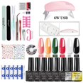 thumbnail image 1 of Juego de extensiones de uñas Juego de esmaltes de uñas con terapia de luz, 1 of 2