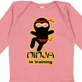 thumbnail image 4 of Inktastic Ninja in Training Boys or Girls Long Sleeve Baby Bodysuit, 4 of 5