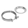 thumbnail image 1 of Band Reducer Clamp,5in to 4in Reducer Stainless Steel Flange Clamp Turbo Inlet Clamp Unbeatable Value, 1 of 8