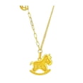 thumbnail image 2 of SmartBy Horse Pendant Necklace Zodiac Animal Cute Horse Charm Necklace Women Chinese New Year Jewelry Birthday Gift for Daughter Her, 2 of 7