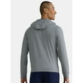 thumbnail image 3 of Athletic Works Men's and Big Men's ButterCore Soft Full Zip Hoodie, Sizes S-3XL, 3 of 5