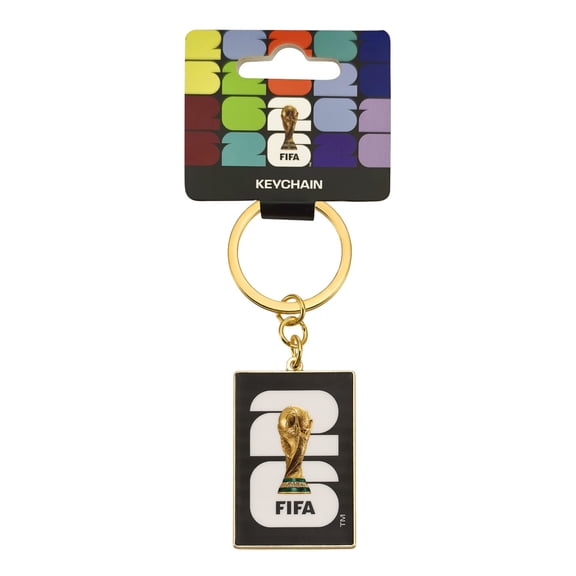 Llavero FIFA Mundial Trofeo con Mosquetón y Cinta 1 Pieza