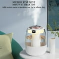 thumbnail image 3 of CUITING Humidifiers for Bedroom Large Room Home  2.2l Cool and Warm Humidifiers for Baby and Plants Mist Top Fill Desk Humidifiers Essential Oil Diffuser  Digital Air Humidifier for Home, 3 of 4