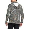 thumbnail image 4 of Dagegui Mens Camouflage UPF Shirt Lightweight Sun Protection Fishing Hoodies with Face Mask Breathable Quick Dry T-Shirt for Outdoor Work 003 Camouflage XXXL, 4 of 9