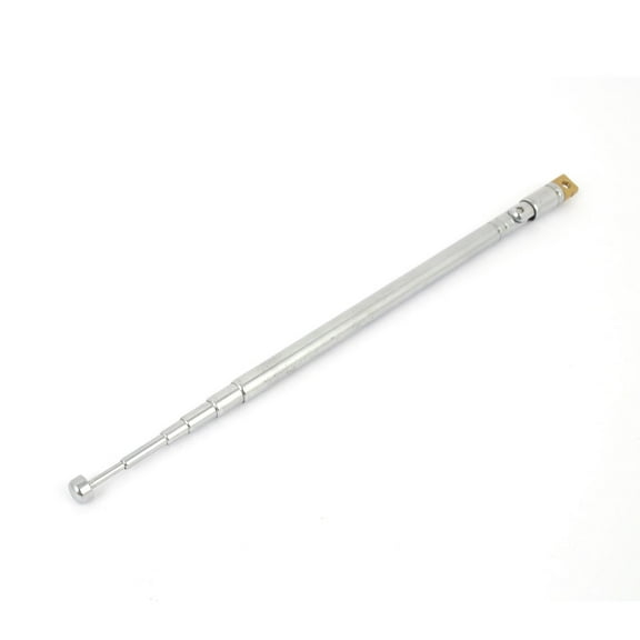 Unique Bargains Radio TV Universal Telescopic Antenna Remote Aerial Replacement 19.7' Length