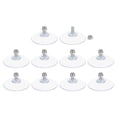 thumbnail image 1 of Uxcell 10 Paquetes de Ventosas para Vidrio 50mm/2" Diámetro Almohadillas de Succión con Tornillo M6 x 14mm, 1 of 1