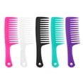 thumbnail image 3 of Peine De Dientes Anchos De Plástico Para Cabello Rizado, Peine Para Desenredar Cabello Largo Y Húmedo ANGGREK  Otros, 3 of 7