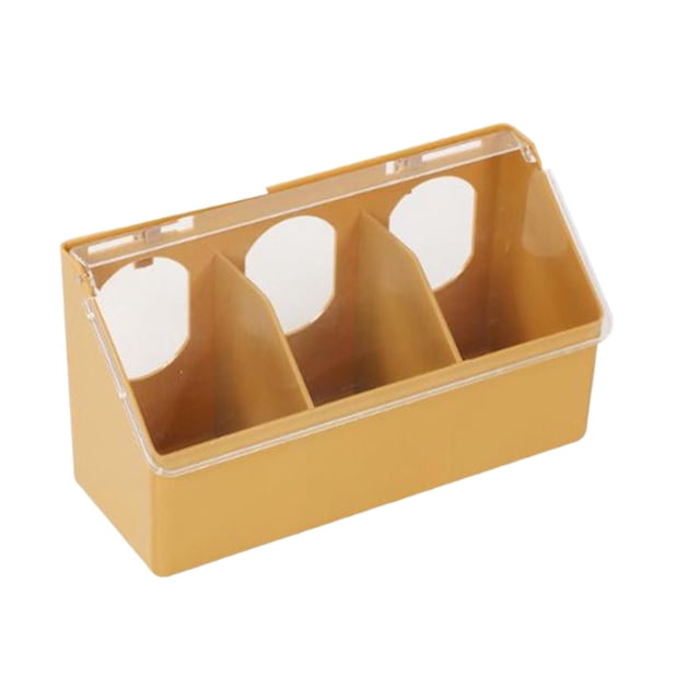 Comedero para pájaros y palomas, caja colgante con tres orificios, comida para pájaros y palomas, alimentador para aves y pollos, jaula de cría, periq
