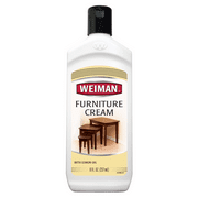 Weiman Wood Furniture Cream Cleaner & Polish, 8.0 fl. oz