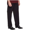 thumbnail image 2 of Dockers Big & Tall Classic Fit Workday Khaki Smart 360 Flex Pants Black, 2 of 3
