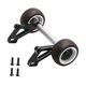 thumbnail image 2 of Rueda delantera para coche RC, barra de caballito de aluminio, rueda trasera para coche RC, soporte delantero Negro, 2 of 9