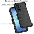 thumbnail image 3 of Galaxy A17 5G Case,Takfox Samsung Galaxy A17 5G Holster Phone Case with Built-in Screen Protector Swivel Belt Clip [3 Layers] Heavy Duty Full Body Protection Shockproof Kickstand Cover - Black, 3 of 7
