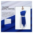 thumbnail image 7 of Kids Girls Liturgical Praise Lyrical Dance Dress Asymmetrical Hem Dress, 7 of 7