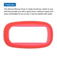 thumbnail image 4 of Uxcell Silicone Mouse Cover Protective Skin for Mouse 1 and 2, Anti Drop and Wear Resistant Case Red, 4 of 5
