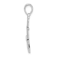thumbnail image 3 of FJC Finejewelers 925 Sterling Silver Rhodium Plated Polished Anchor Charm 31 x 16 mm, 3 of 6