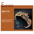 thumbnail image 2 of unbranded Tiara Para Con Delicado De Rhinestones Y Estructura Cómoda, 2 of 8