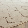 thumbnail image 3 of SAFAVIEH Tunisia Crispian Abstract Area Rug, Ivory, 6' x 6' Round, 3 of 7