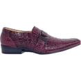 thumbnail image 2 of Men's Dress Shoes Loafers Crocodile Elastic Buckle Slip On, 2 of 4