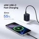 thumbnail image 3 of Cargador Baseus 45W USB-C de Doble Puerto con Carga Rápida PPS, 3 of 8