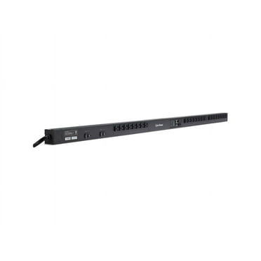 CyberPower PDU81102 24-Outlet PDU - Switched Metered-by-Outlet - NEMA L5-30P - 24 x NEMA 5-20R - 120 V AC - Network (RJ-45) - 0U - Rack Mount - Rack-mountable