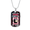 Military Chain (Gold), variant on Army Dad Hero Dog Tag Necklace Stainless Steel 24" Chain Silver Tone or Gold Tone