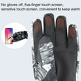 thumbnail image 5 of Ski Snow Gloves Winter Warm 3M Thinsulate Waterproof Touchscreen Men Women, 5 of 8