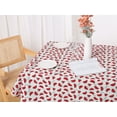 thumbnail image 7 of REGALWOVEN Uxcell Rectangle Tablecloth, Wrinkle-Resistant Washable Table Cover, for Kitchen or Dining Watermelon 55x55 Inch, 7 of 7