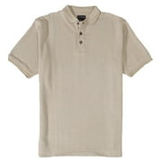 Big Men's Silk Cotton Polo Shirt