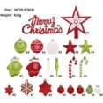 thumbnail image 3 of GOGRANT 70PCS Christmas Hanging Balls, Christmas Tree Balls Ornaments Shatterproof Plastic Decorative, Perfect for Holiday Christmas Decor, 3 of 6
