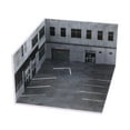 thumbnail image 1 of Vitrina de coche a escala 1/64, modelo de coche fundido a presión, escena de estacionamiento para coches de juguete, fondo de escritorio, decoración, 1 of 9