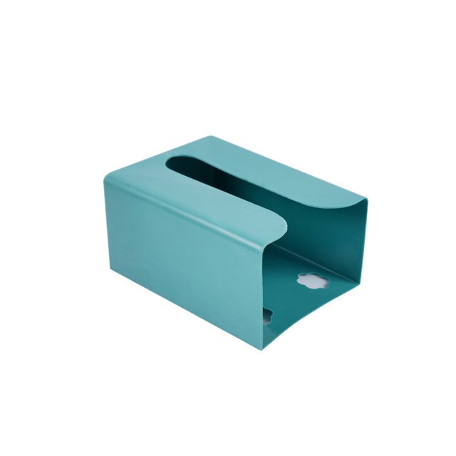 Bearachild Caja de pañuelos para dormitorio debajo del gabinete, servilletero de pared, soporte de almacenamiento para organización, organizador de Almacenamiento y organización del hogar Verde Bearachild HA064390-02
