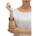 thumbnail image 3 of PalmBeach Jewelry Crystal Leopard Genuine Onyx Stretch Bracelet in Yellow Goldtone, 3 of 5