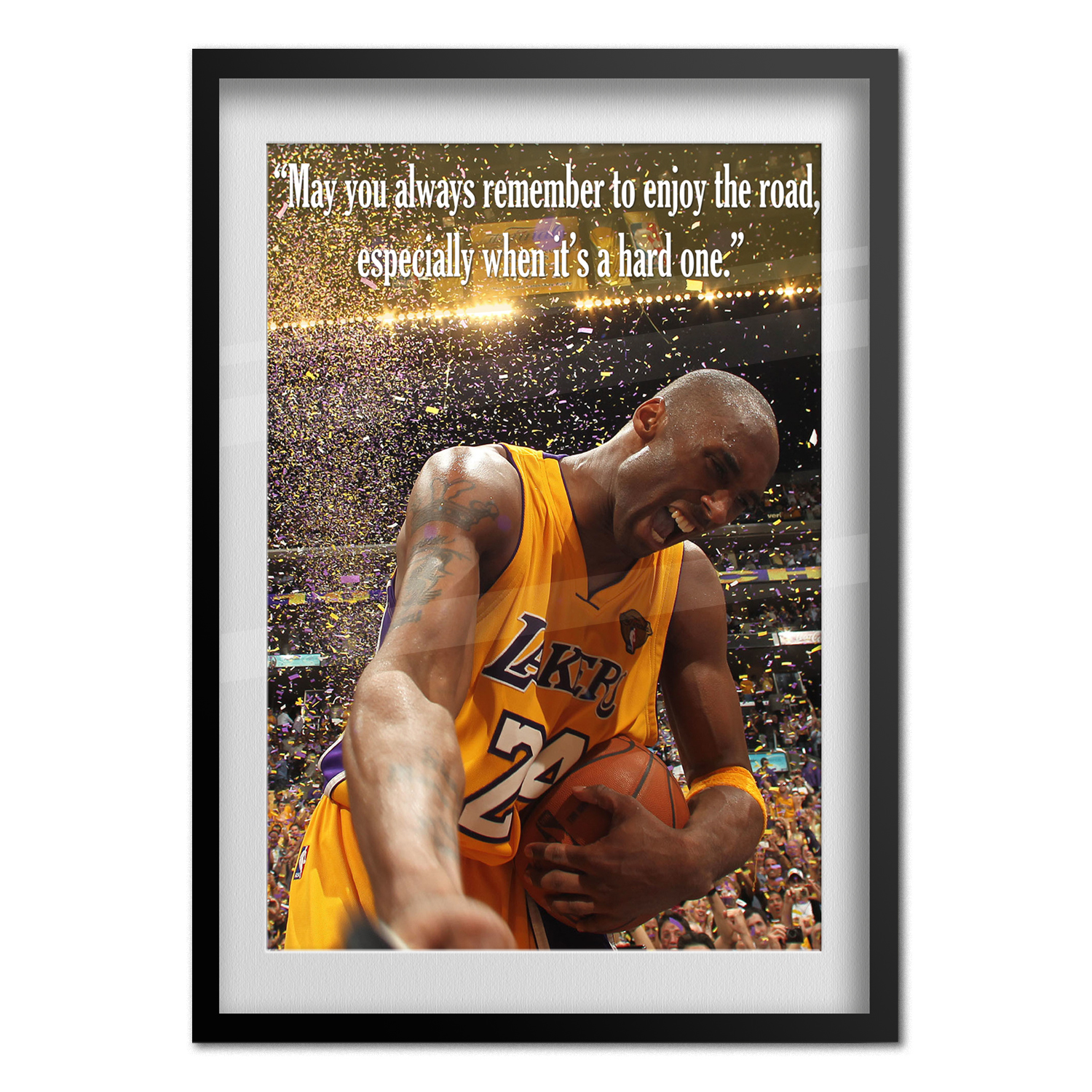 Kobe Bryant Poster Inspirational Wall Art | Mamba Mentality Quote |  Basketball Player Sports | Motivational Artwork For Home, Office, Gym Wall  Decor 13x19 - Walmart.com