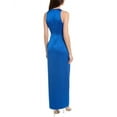 thumbnail image 2 of Aidan Mattox womens  Slim Column Gown, 2, Blue, 2 of 4