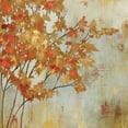 thumbnail image 2 of Asia Jensen 28x28 Gallery Wrapped Canvas Wall Art Titled - Golden Foliage, 2 of 4