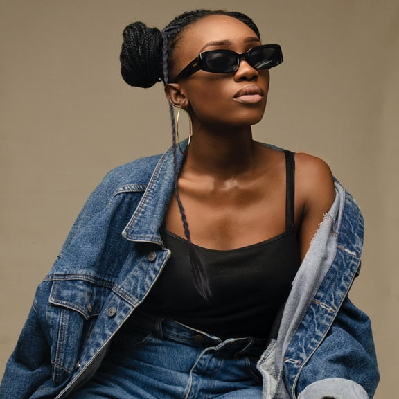 NIAIZEK 4Pcs Hair Extensions Braided Hair Piece Synthetic Hair for Women