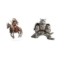 thumbnail image 1 of Adorno De Mesa De Caballero Búho Acrílico, Escultura Animal Moderna, Impermeable, Decoración Del Hogar, Centro De Mesa, Regalo Para Sala De Estar, Decoración De Oficina, 1 of 8